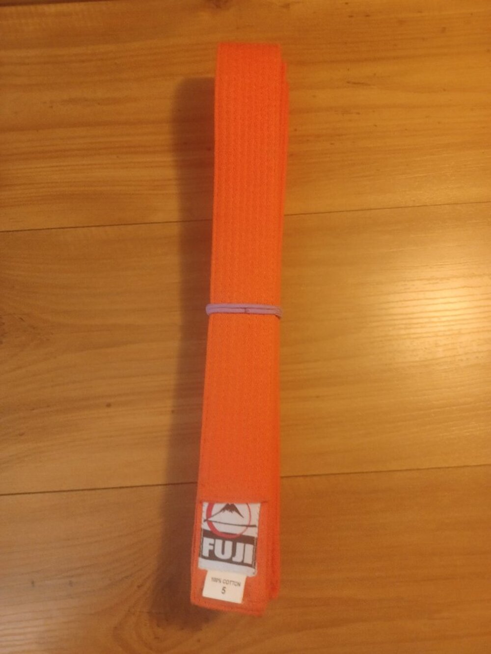 Fuji Solid Rank Karate Jude TKD Belt Orange